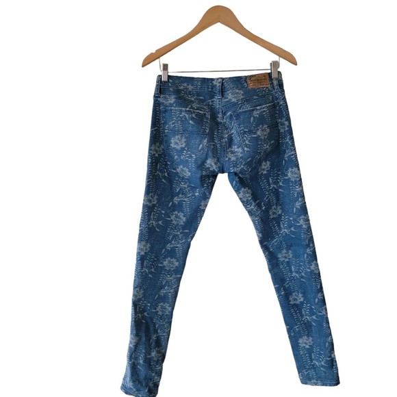 Denim & Supply Skinny Jeans Ralph Lauren Patterned Floral  Size 28/32‎ - Picture 4 of 5